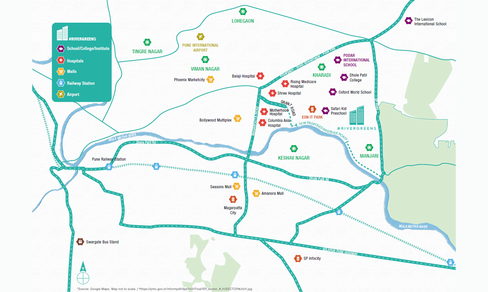 Godrej Urban Retreat Location Map Image