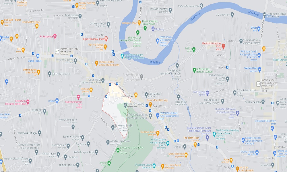 Kolte Patil 24K Altura Location Map Image