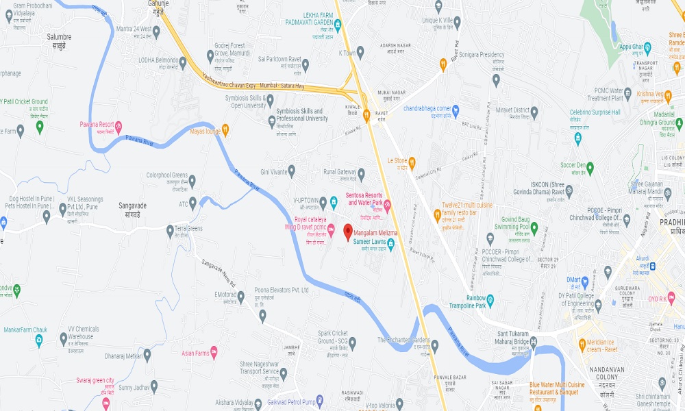 Mangalam Melizma Location Map Image