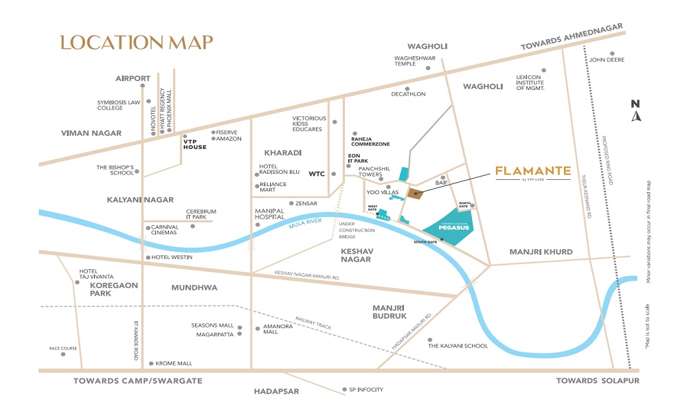 VTP Flamante Location Map Image