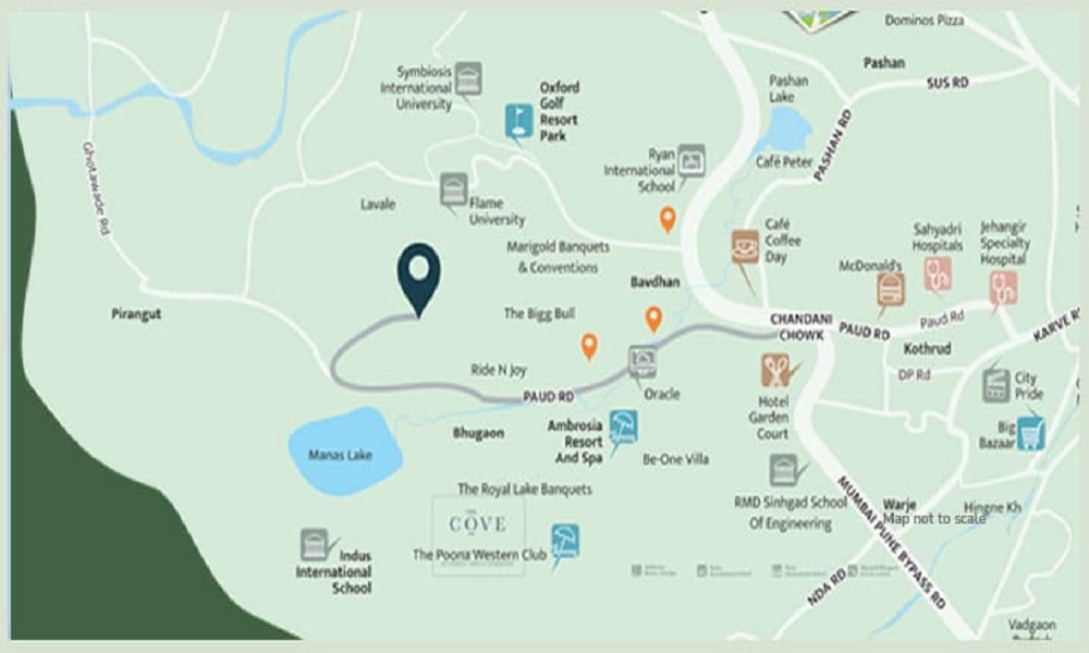 MISTY GREENS FOREST TRAILS Location Map Image