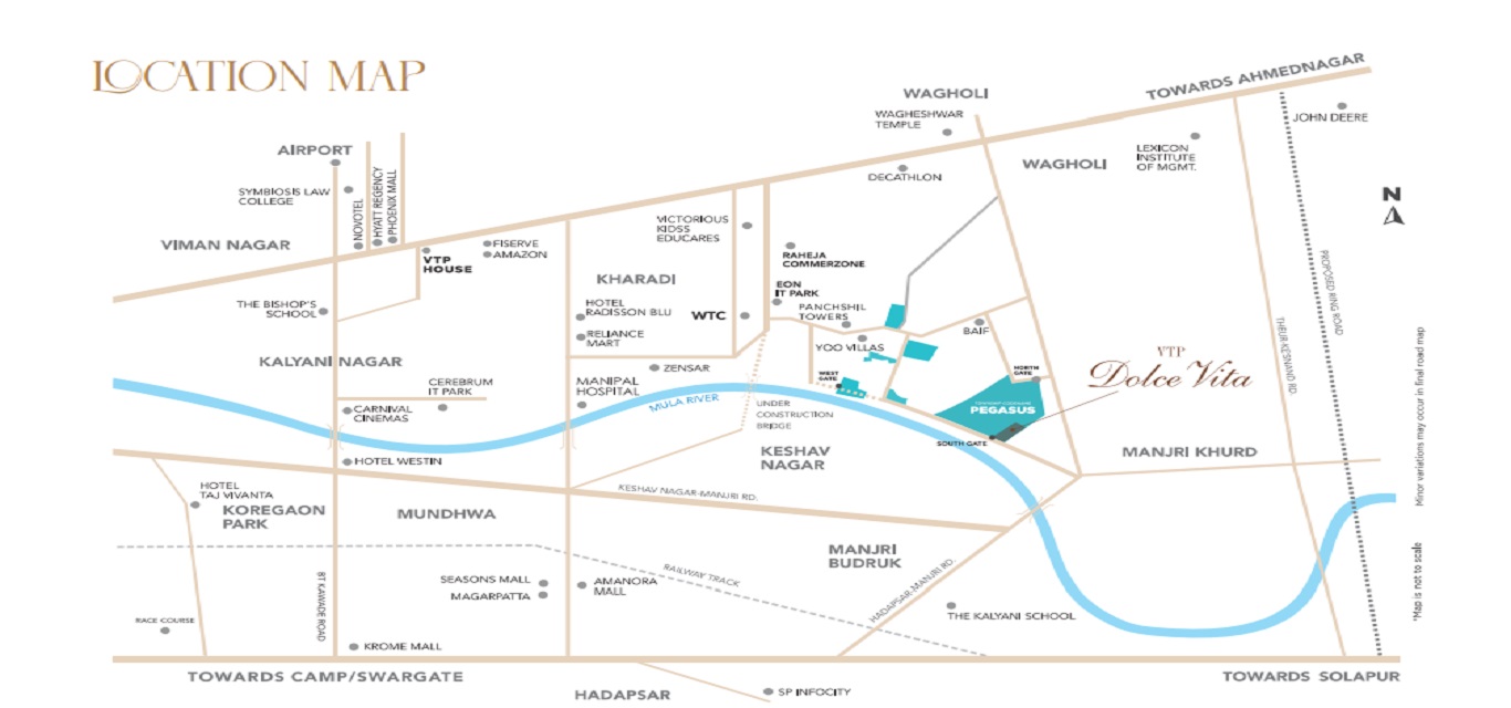 VTP Dolce Vita Location Map Image