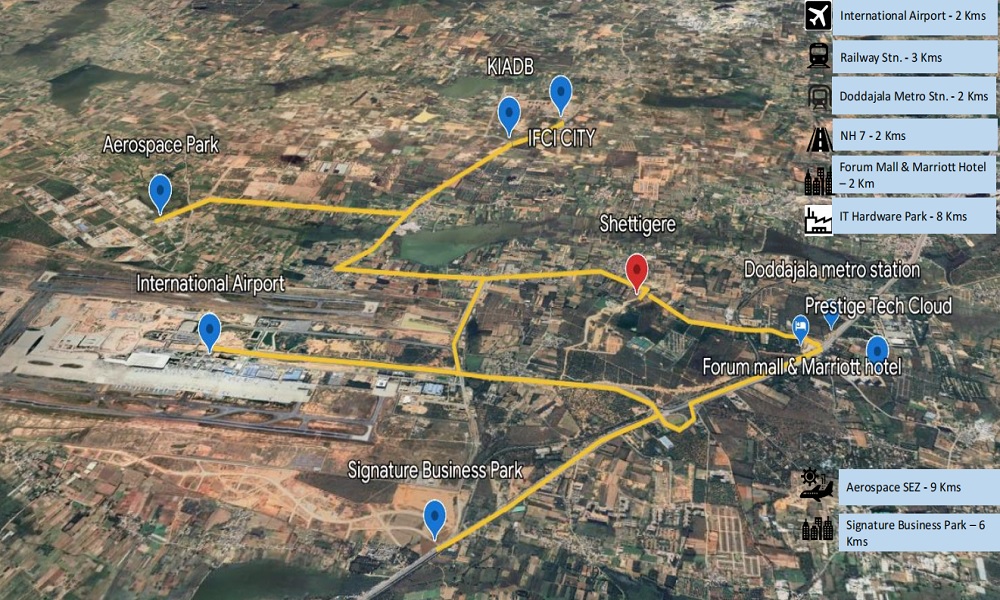 New Launch in Phase 1 Location Map Image