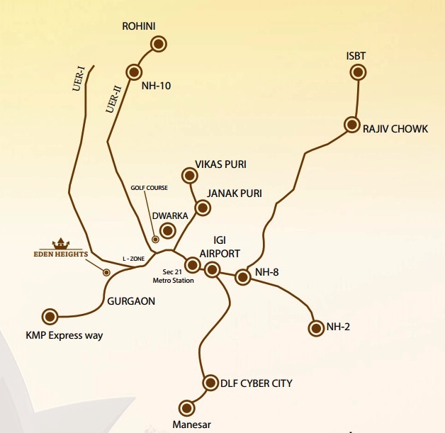 Kamp Eden Height Location Map Image
