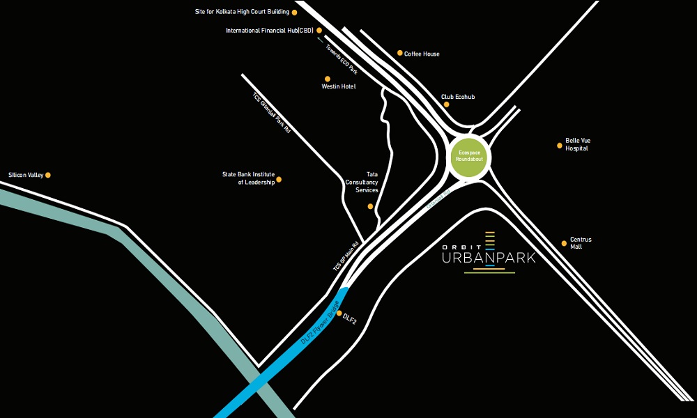 Orbit Urban Park Commercial Location Map Image