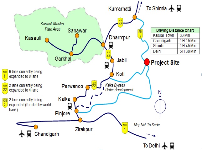 Tata Housing Myst Location Map Image