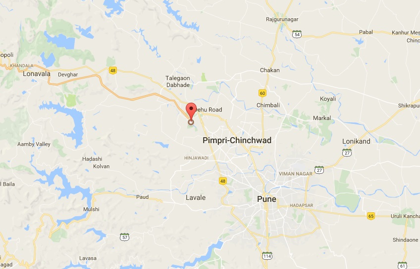 Lodha Belmondo Location Map Image
