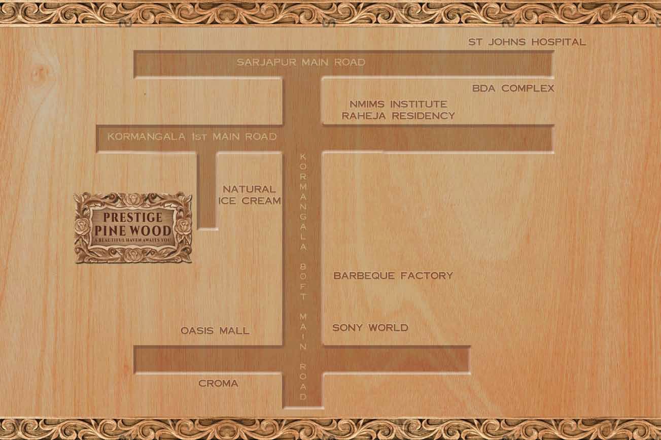 Prestige Pine Wood Location Map Image