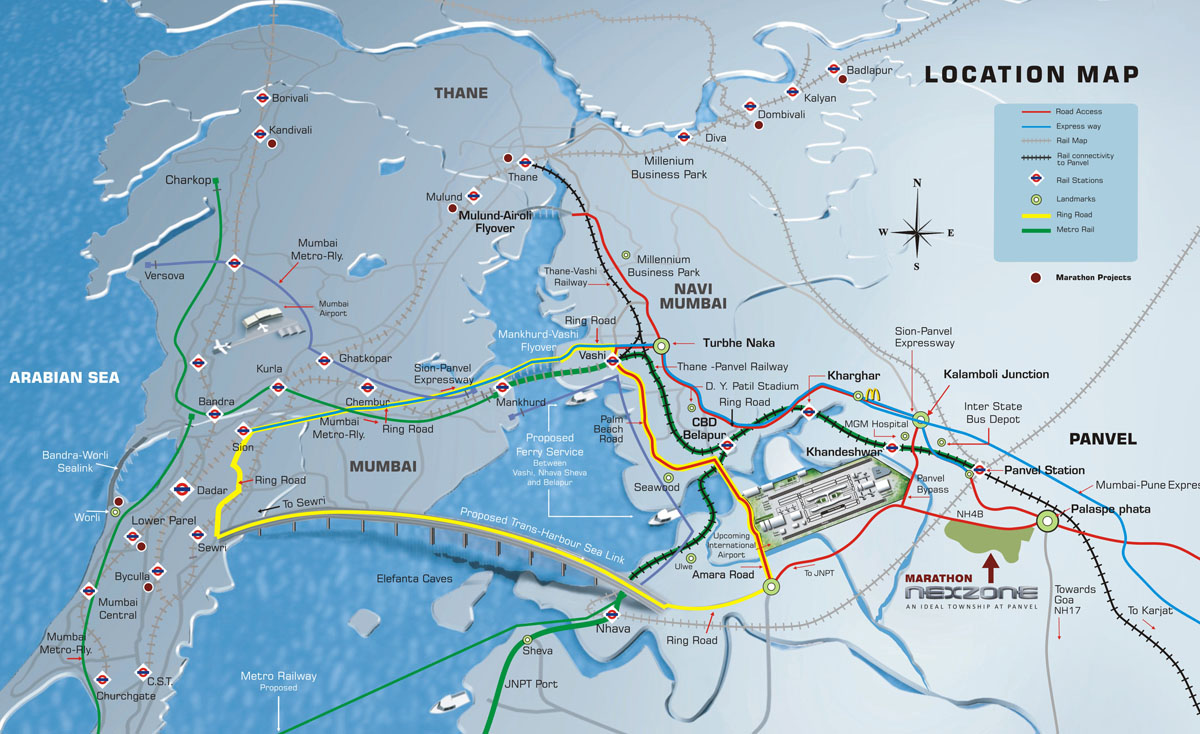 Marathon Nexzone Location Map Image