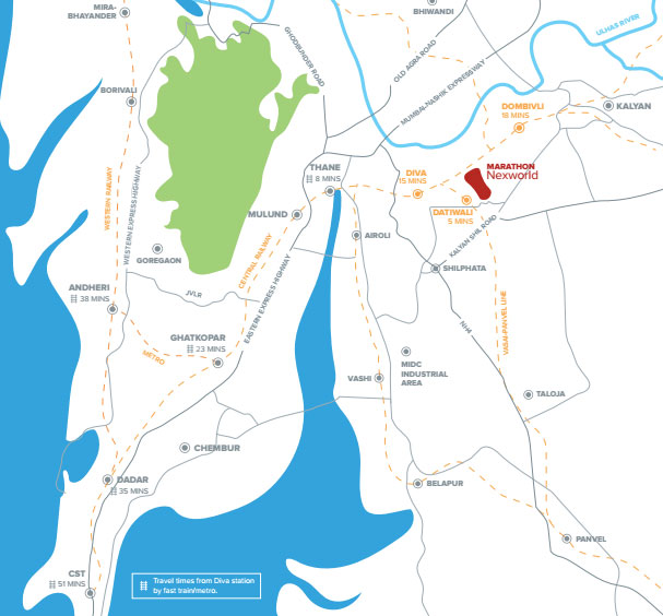 Marathon Nexworld Location Map Image