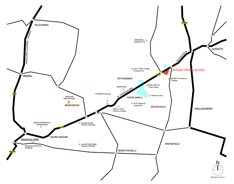 Nitesh Virgin Island Location Map Image