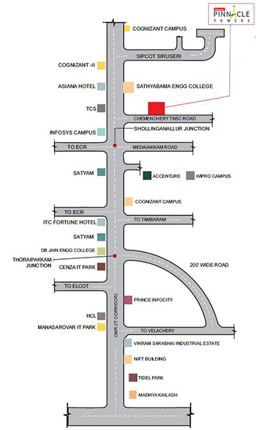 Featherlite Pinnacle Location Map Image