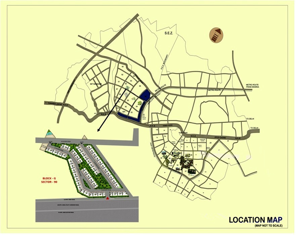 SS City Floors Location Map Image