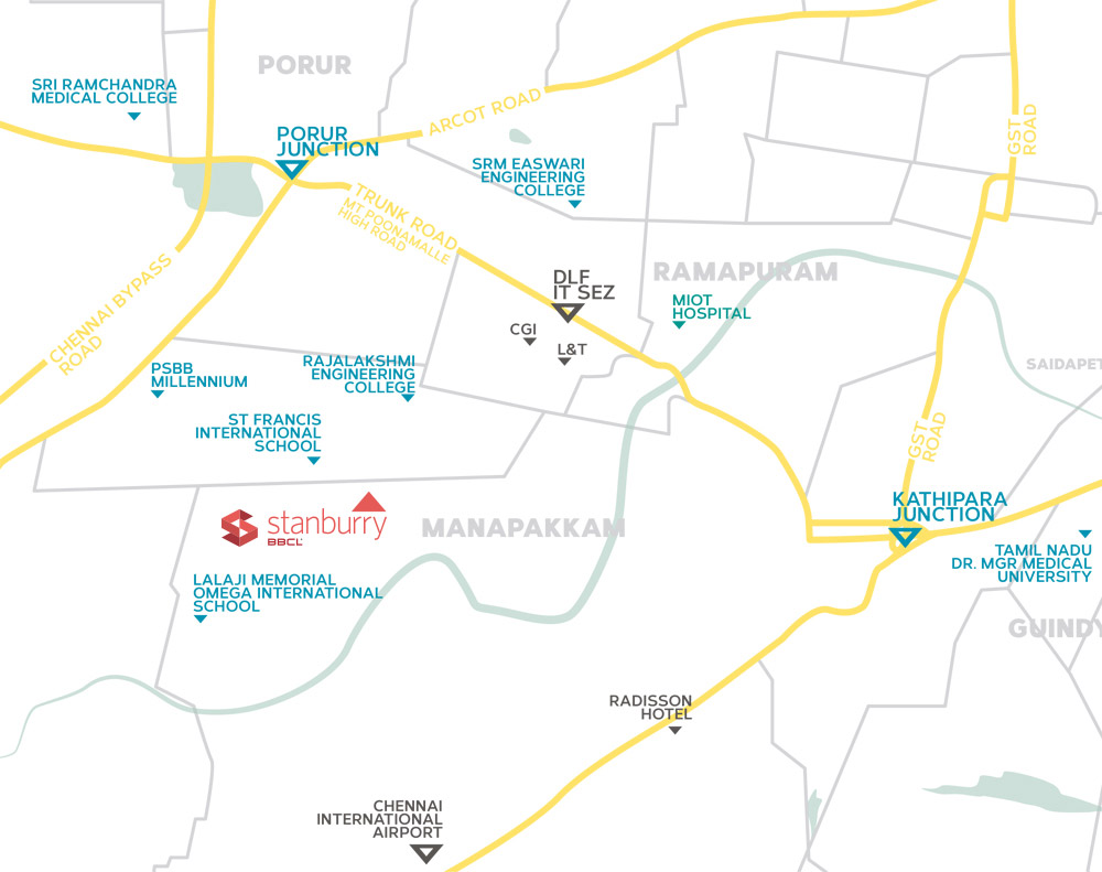  Stanburry Location Map Image