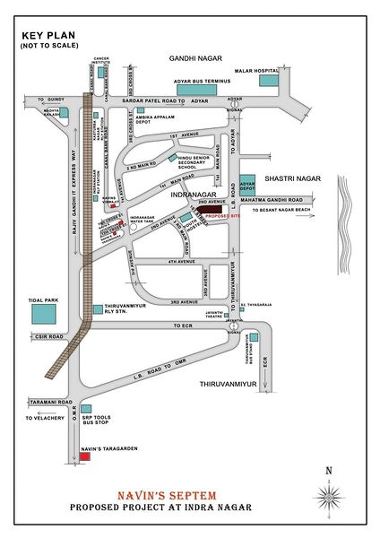 Navin Septem Location Map Image