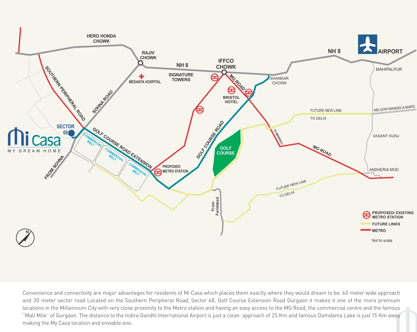 Pareena Micasa Location Map Image