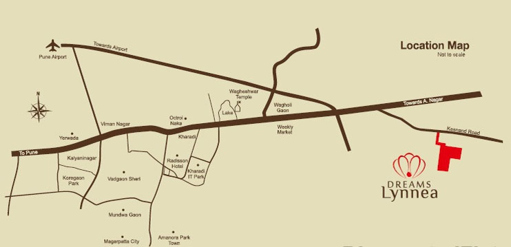 Dreams Lynnea Location Map Image