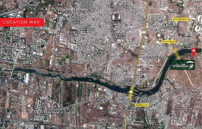 Purva Emerald Bay Location Map Image