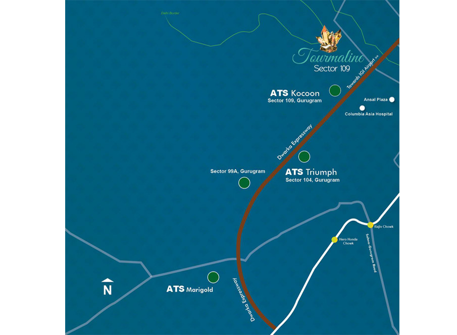 ATS Tourmaline Location Map Image