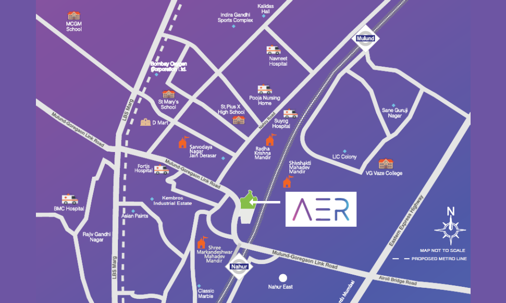 Wadhwa AER Location Map Image