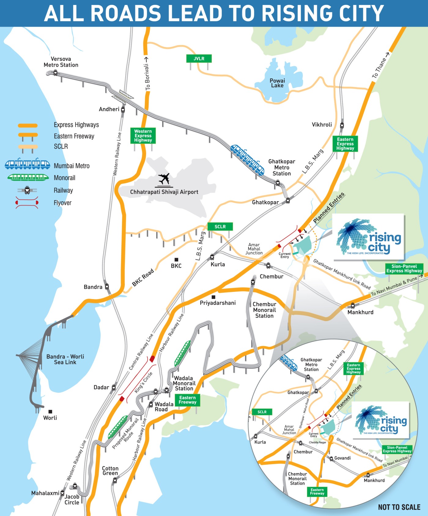 Hubtown Rising City Location Map Image