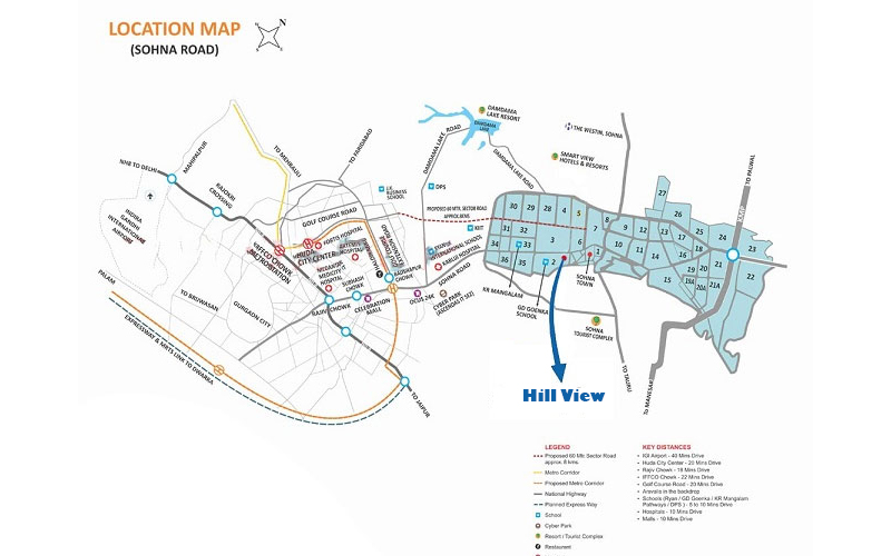 Supertech Hill Crest Location Map Image