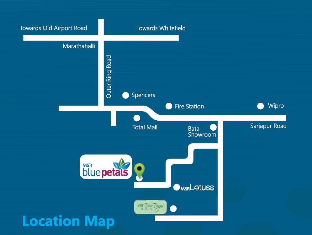 Msr Dwellings Msr Blue Petals Location Map Image