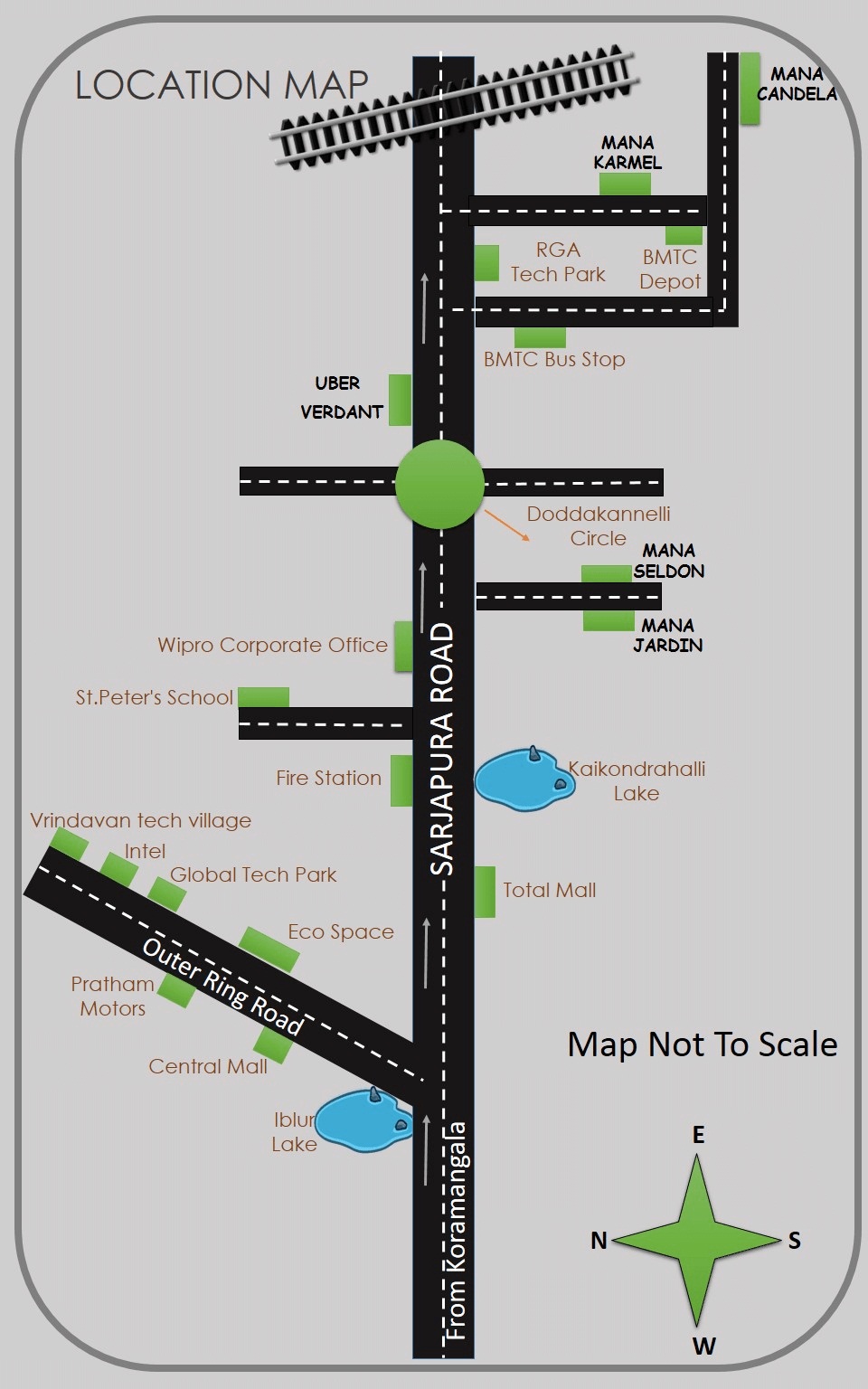 Mana Karmel Location Map Image