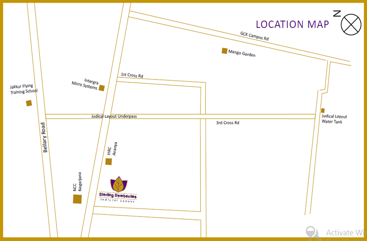 Zaffars Sterling Sterling Dewberries Location Map Image
