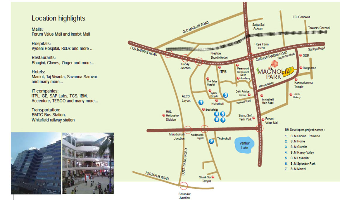 Bm Magnolia Park Location Map Image