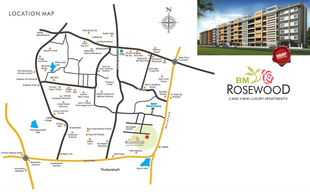 Bm Rose Wood Location Map Image
