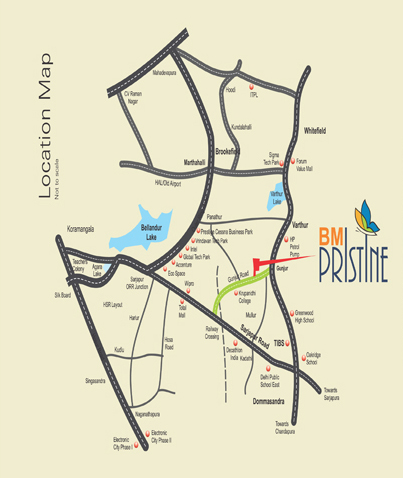 Bm Pristine Location Map Image