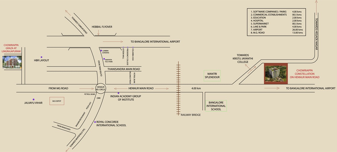Chowriappa Construction Constellation Location Map Image