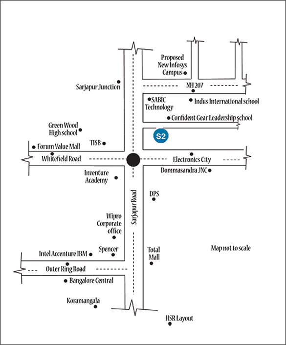 S2 Homes Avenues Location Map Image
